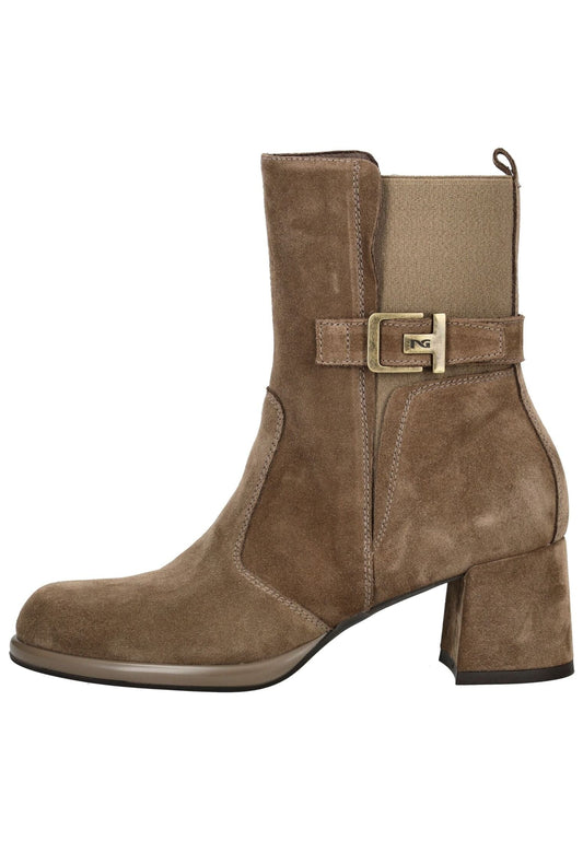 Nero Giardini Stiefelette Veloursleder Braun