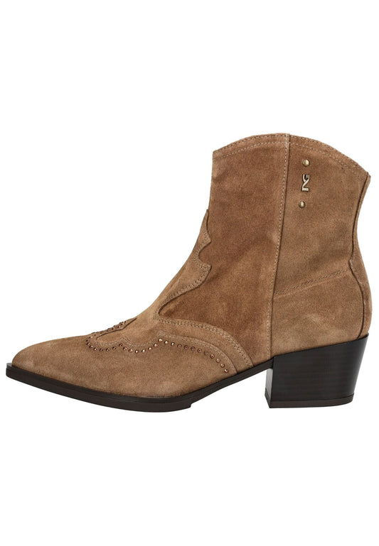 Nero Giardini Stiefelette Veloursleder Braun