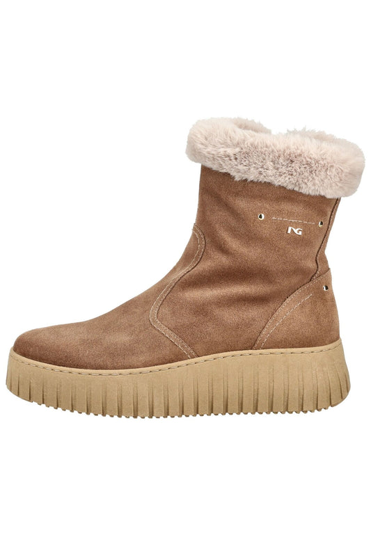 Nero Giardini Stiefelette Veloursleder Braun