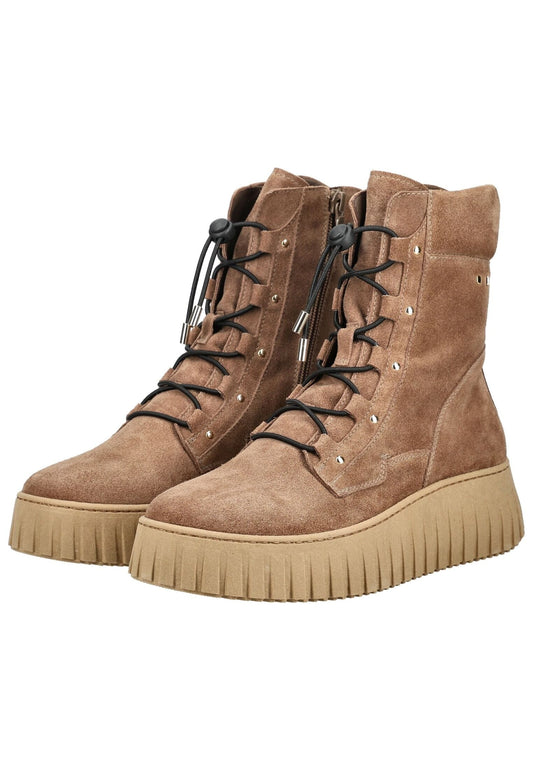 Nero Giardini Stiefelette Veloursleder Braun