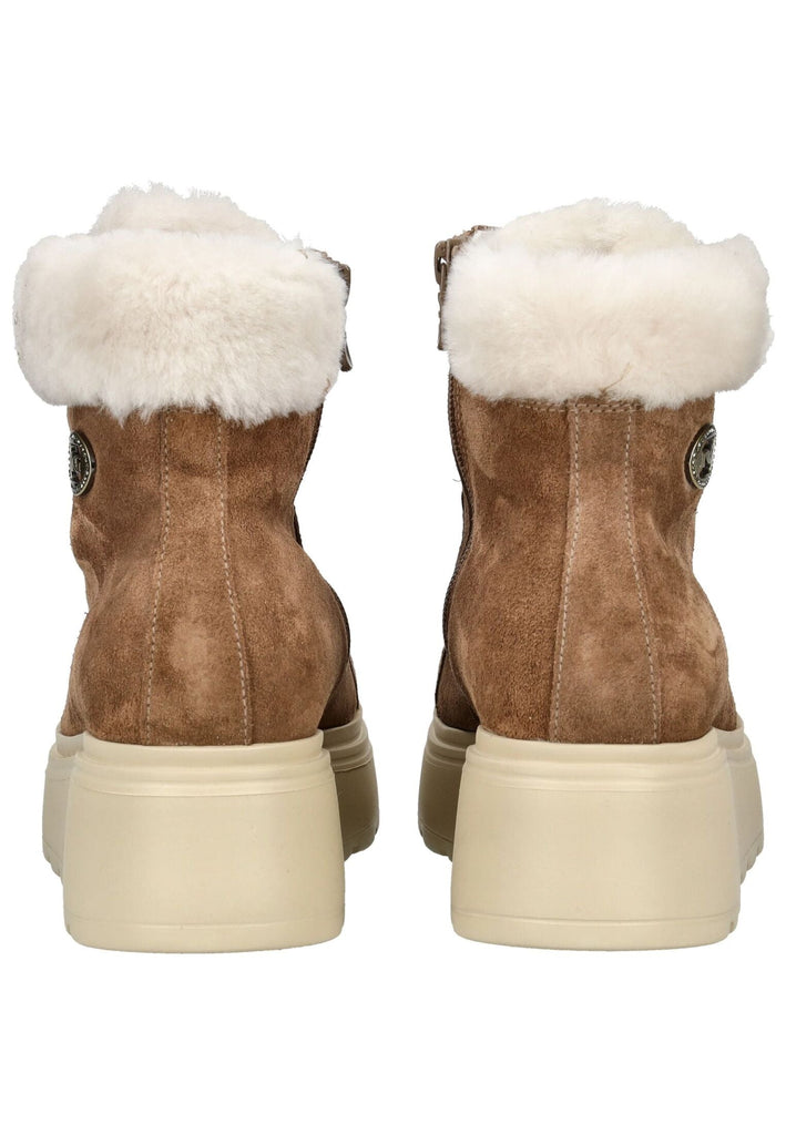 Nero Giardini Stiefelette Veloursleder Braun Warmfutter