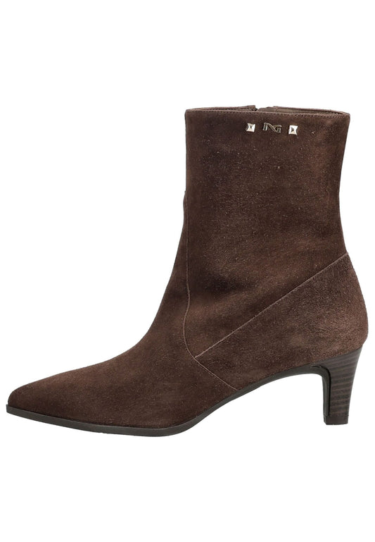 Nero Giardini Stiefelette Veloursleder Dunkelbraun