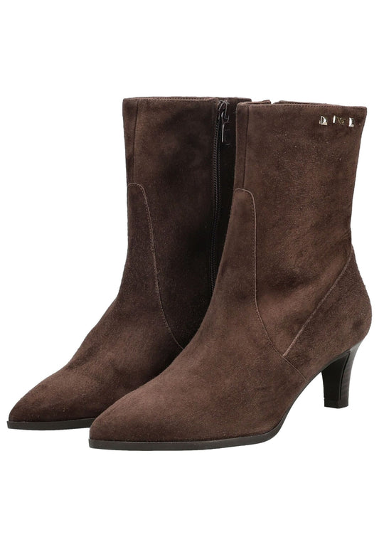 Nero Giardini Stiefelette Veloursleder Dunkelbraun