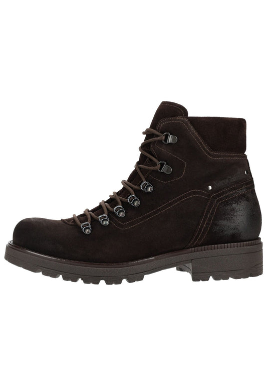 Nero Giardini Stiefelette Veloursleder Dunkelbraun