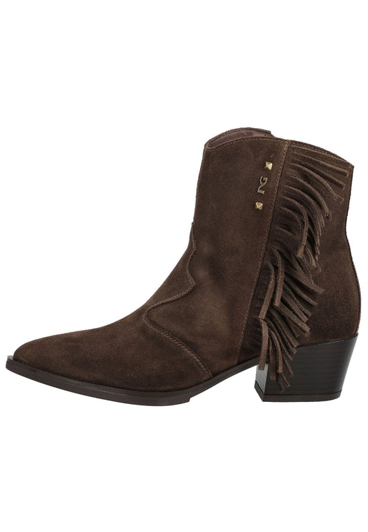 Nero Giardini Stiefelette Veloursleder Dunkelbraun