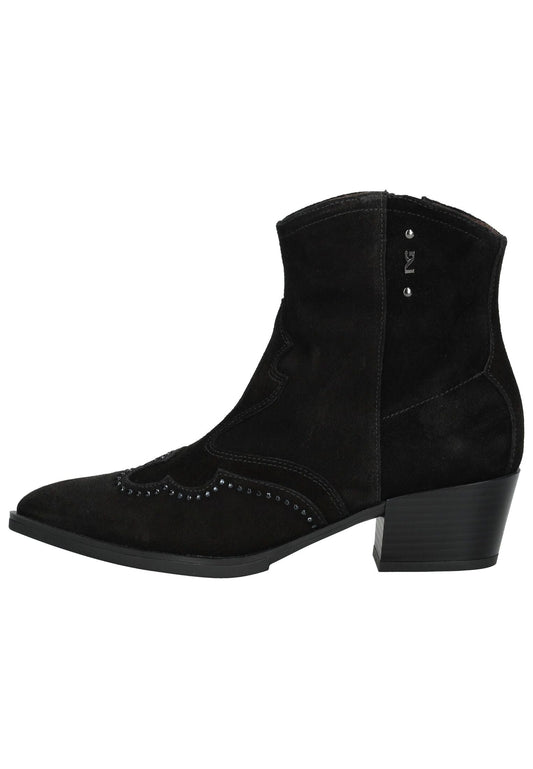 Nero Giardini Stiefelette Veloursleder Schwarz