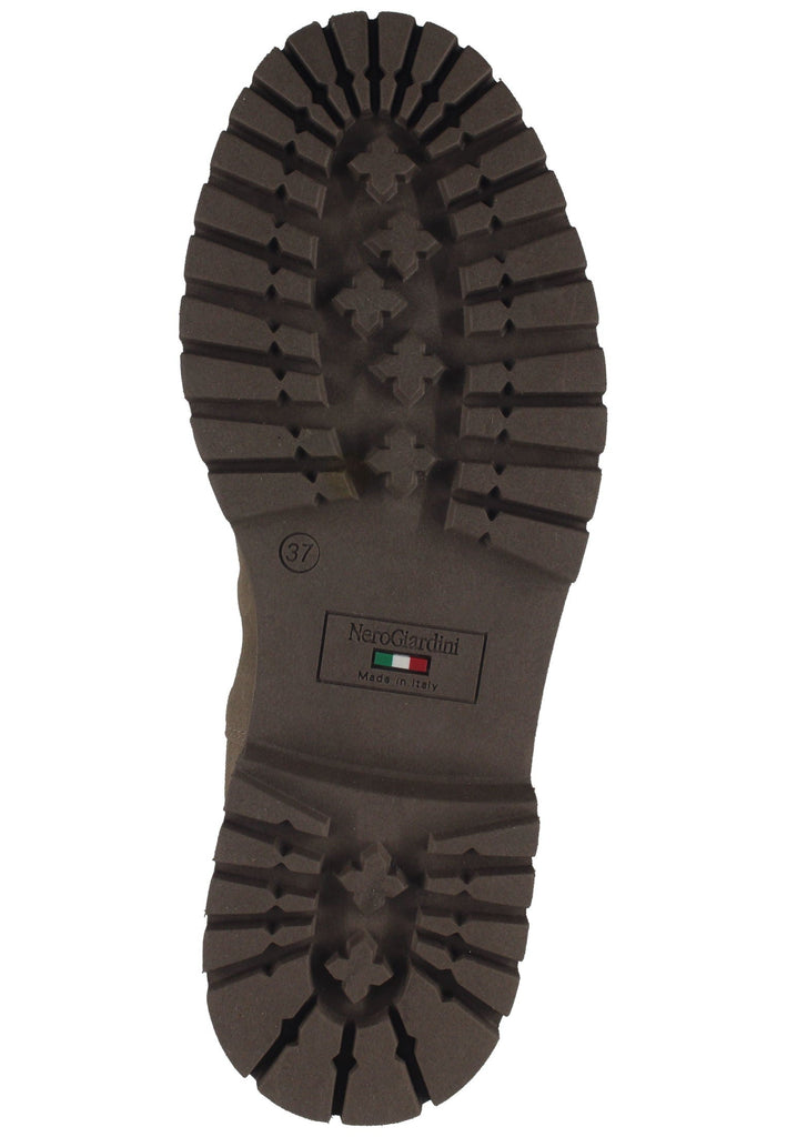 Nero Giardini Stiefelette Veloursleder/Textil Dunkelbeige