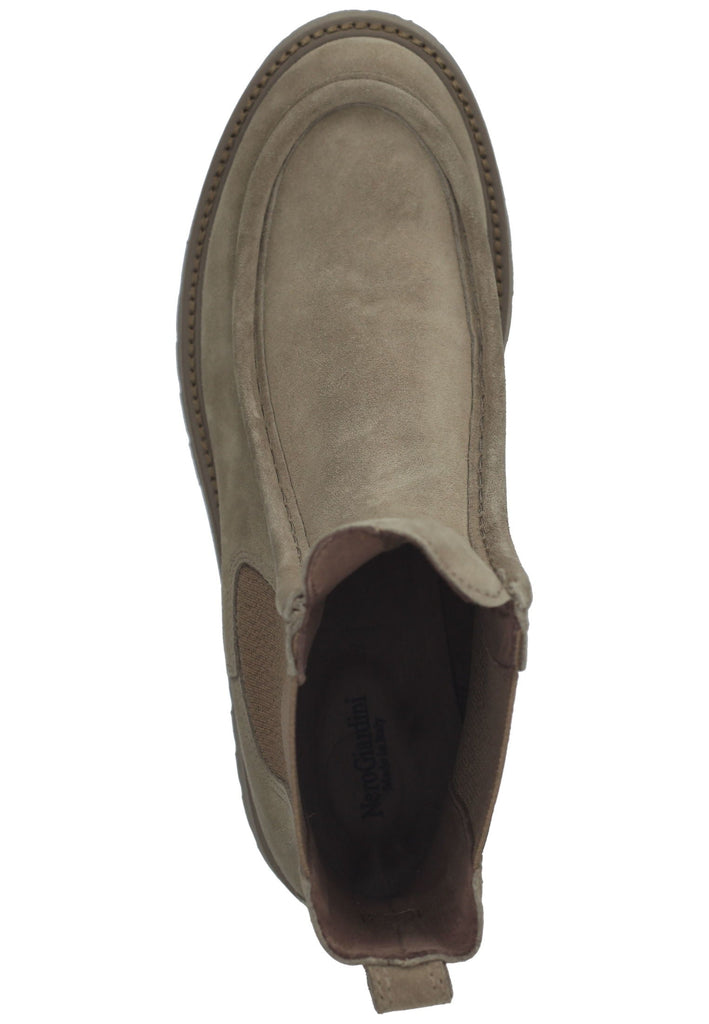 Nero Giardini Stiefelette Veloursleder/Textil Dunkelbeige