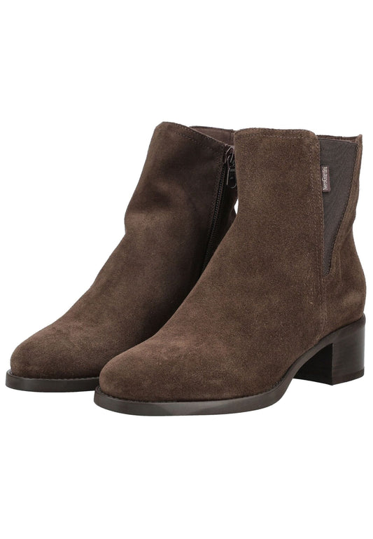 Nero Giardini Stiefelette Veloursleder/Textil Dunkelbraun