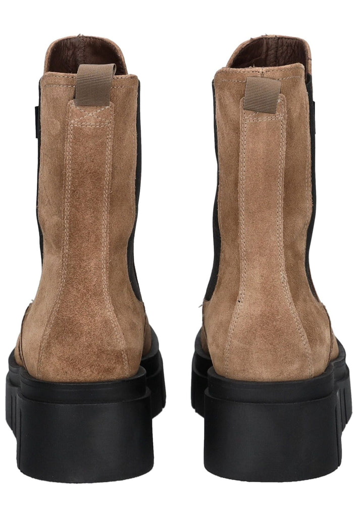 Nero Giardini Stiefelette Veloursleder/Textil Mittelbraun