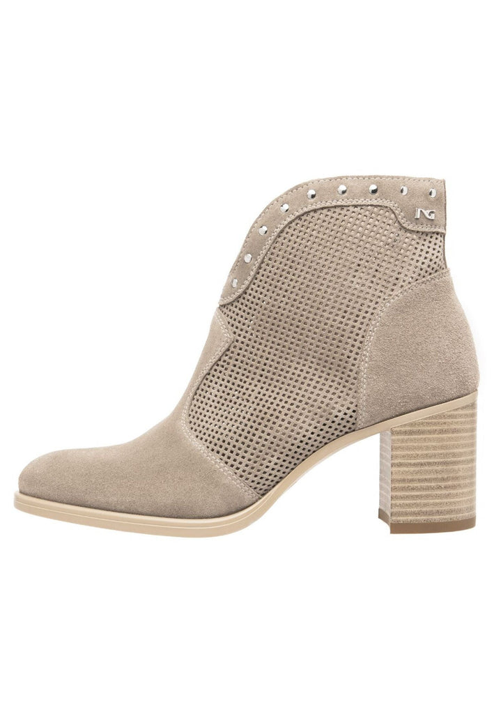 Stiefeletten Nero Giardini Stiefelette Leder Grau