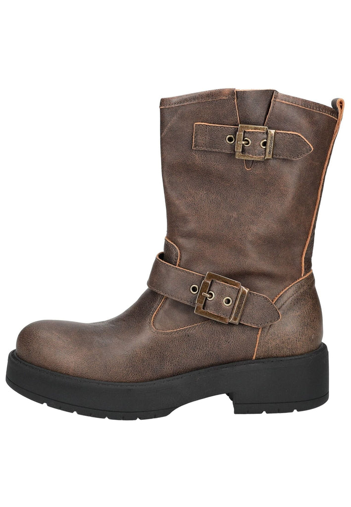 Stiefeletten Nero Giardini Stiefelette Leder Moro