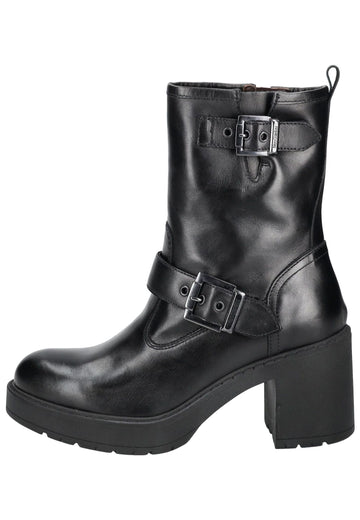 Stiefeletten Nero Giardini Stiefelette Leder Schwarz