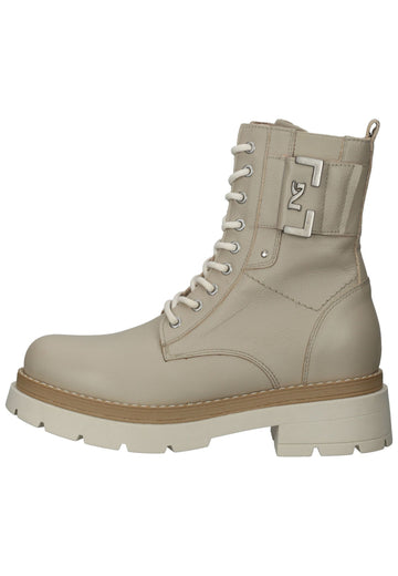 Stiefeletten Nero Giardini Stiefelette Leder/Textil Beige
