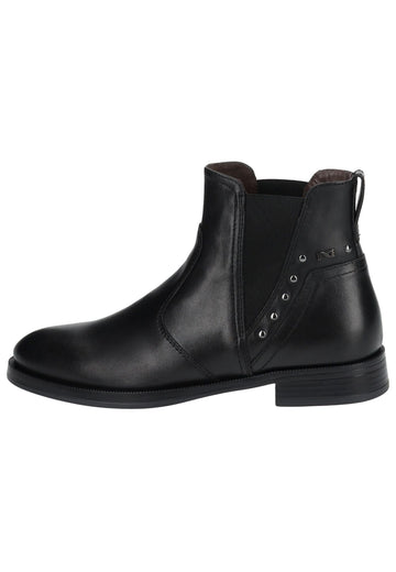 Stiefeletten Nero Giardini Stiefelette Leder/Textil Schwarz