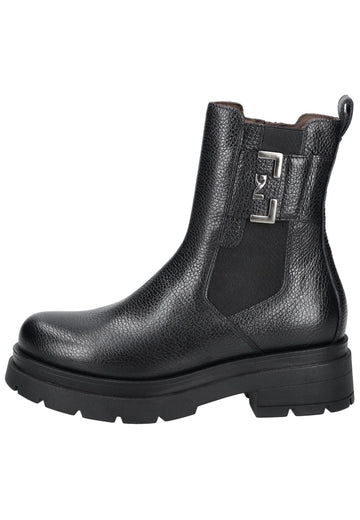 Stiefeletten Nero Giardini Stiefelette Leder/Textil Schwarz