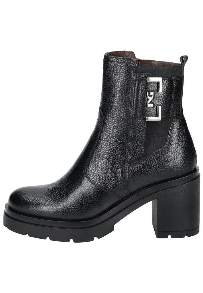 Stiefeletten Nero Giardini Stiefelette Leder/Textil Schwarz