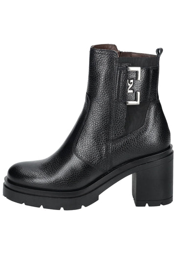 Stiefeletten Nero Giardini Stiefelette Leder/Textil Schwarz