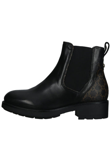 Stiefeletten Nero Giardini Stiefelette Leder/Textil Schwarz Kombi