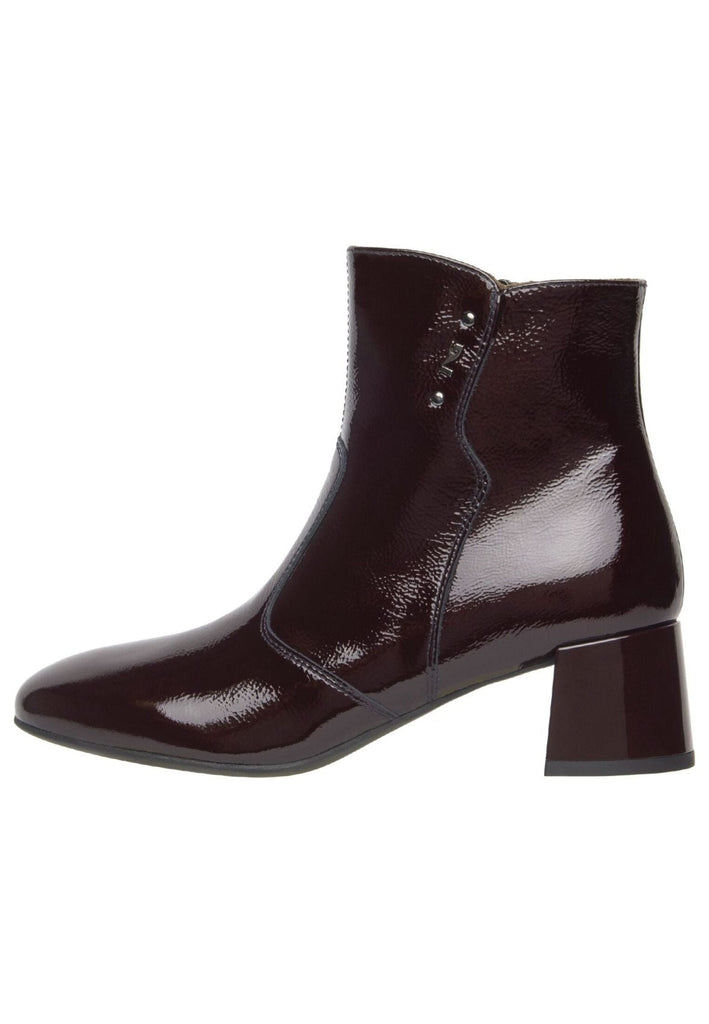 Stiefeletten Nero Giardini Stiefelette Leder Weinrot