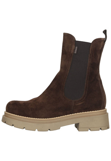 Stiefeletten Nero Giardini Stiefelette Veloursleder/Textil Kastanie