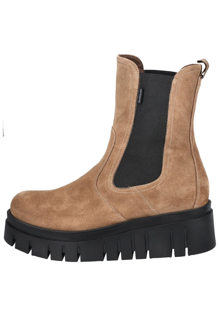 Stiefeletten Nero Giardini Stiefelette Veloursleder/Textil Mittelbraun