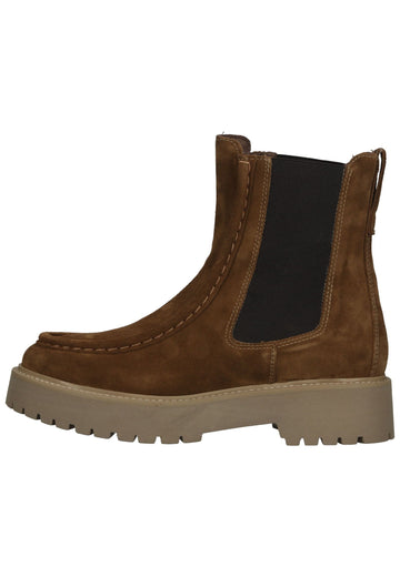 Stiefeletten Nero Giardini Stiefelette Veloursleder/Textil Mittelbraun