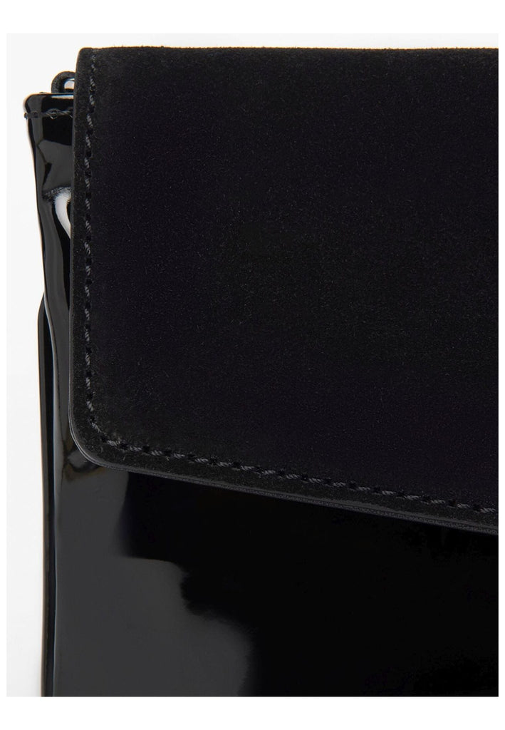 Nero Giardini Taschen Leder/Textil Schwarz Lack