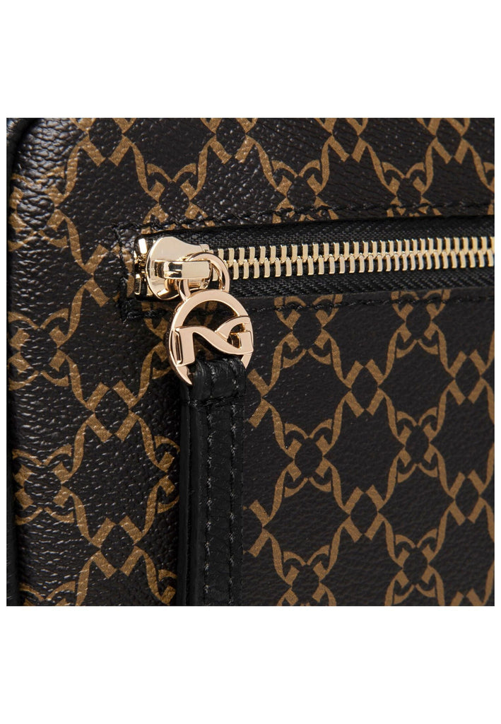 Nero Giardini Taschen Lederimitat Braun/Schwarz