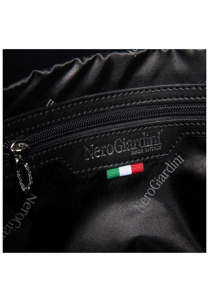 Nero Giardini Taschen Lederimitat Schwarz