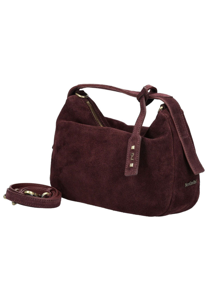 Nero Giardini Taschen Veloursleder Dunkelbraun