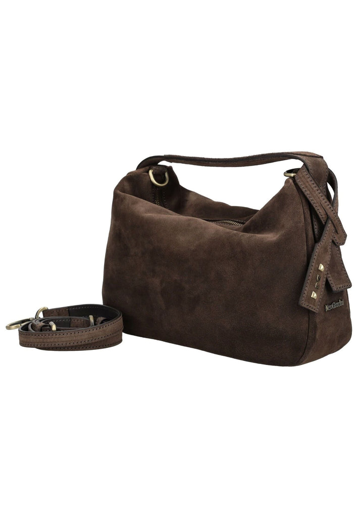 Nero Giardini Taschen Veloursleder Kastanie