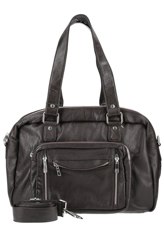 NUNOO Taschen Leder Dunkelbraun