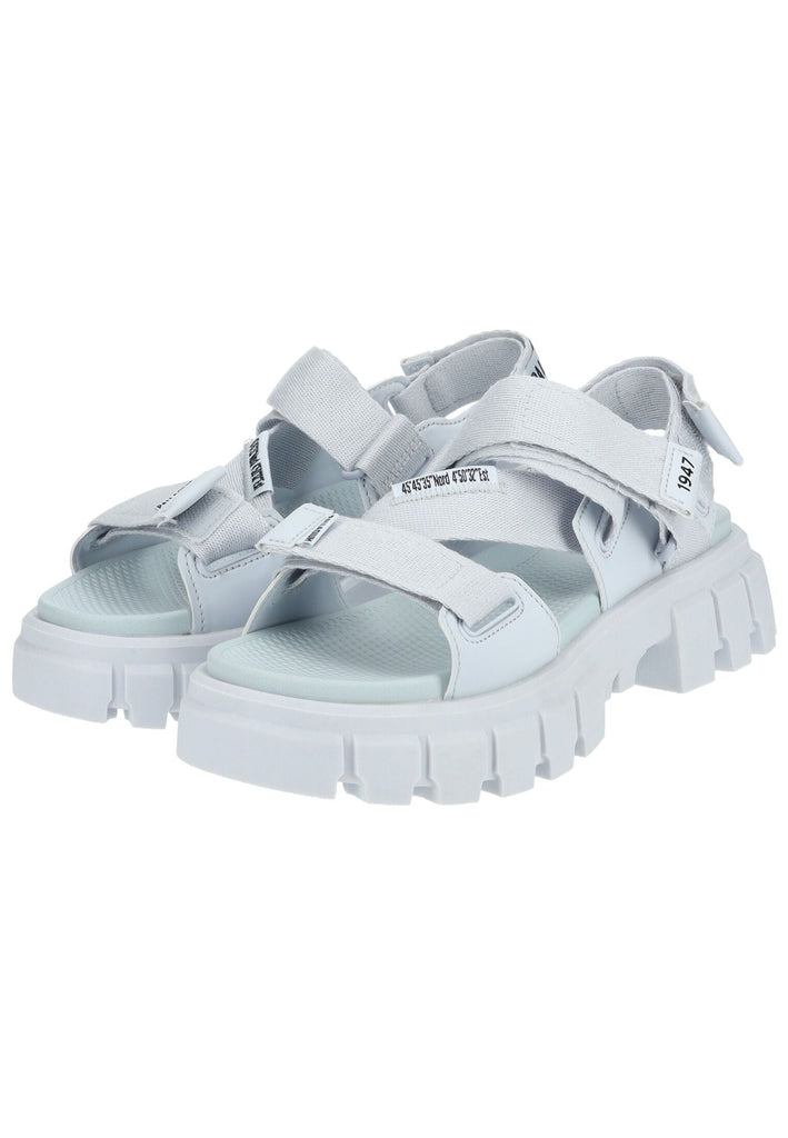 Palladium Sandalen Textil Hellblau