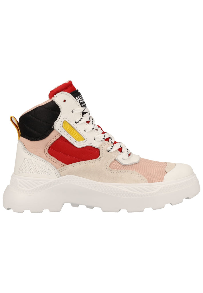 Palladium Sneaker Leder Weiß/Rot