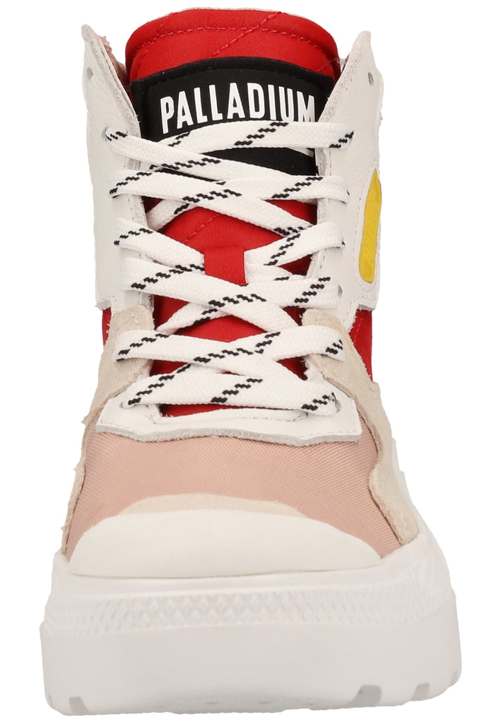 Palladium Sneaker Leder Weiß/Rot
