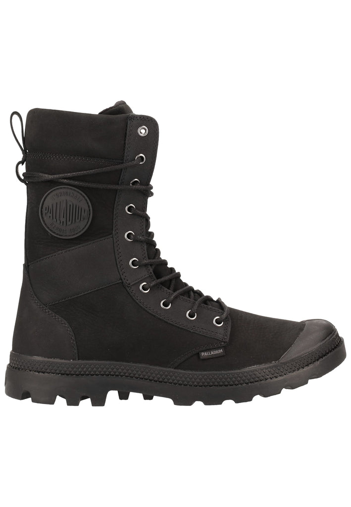 Palladium Stiefel Leder Schwarz