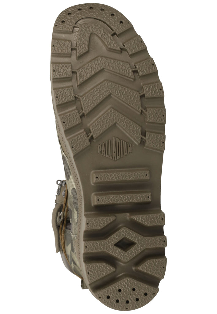 Palladium Stiefel Leder/Synthetik Olive