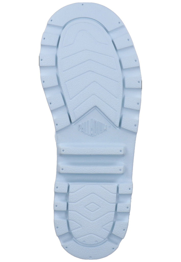 Palladium Stiefelette Canvas Blau