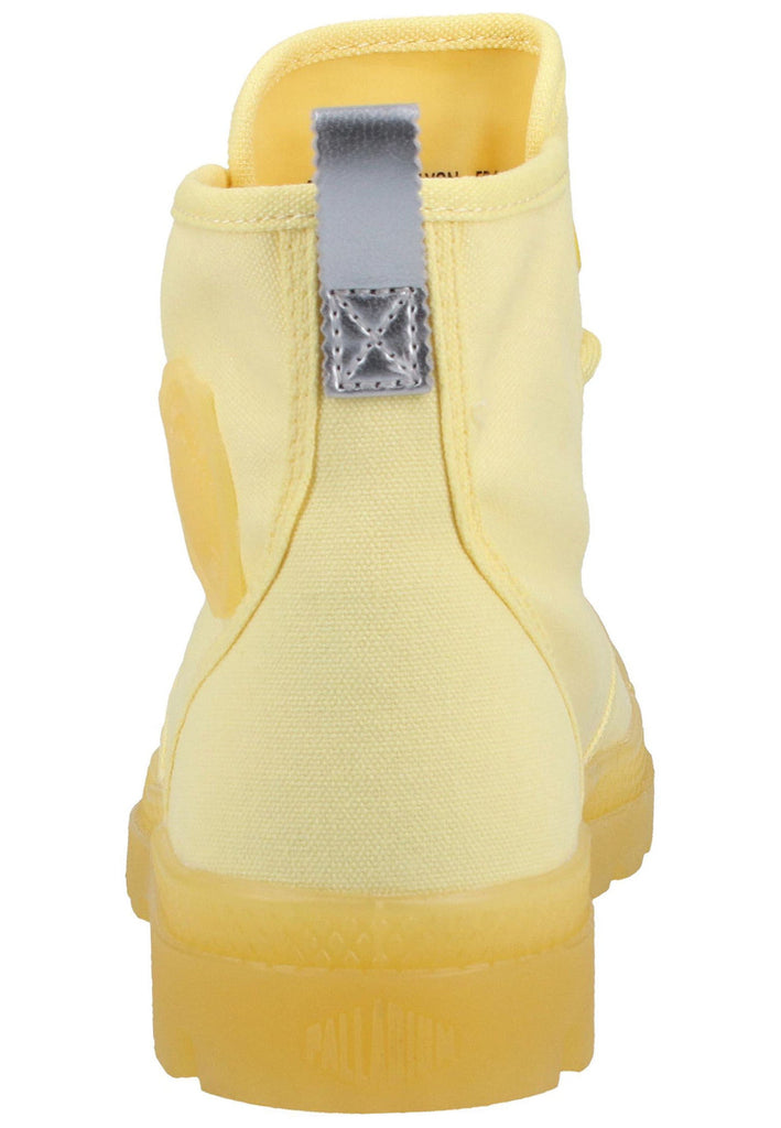 Palladium Stiefelette Canvas Gelb