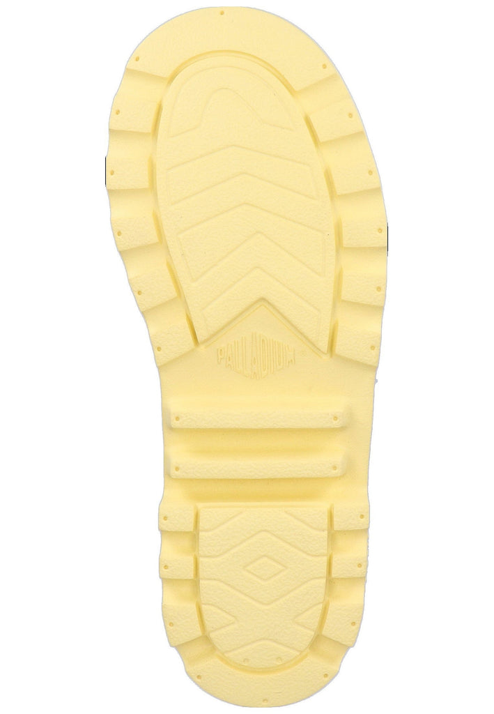 Palladium Stiefelette Canvas Gelb