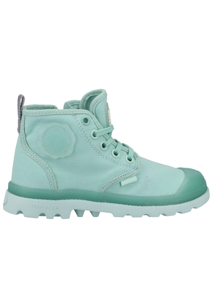 Palladium Stiefelette Canvas Hellblau