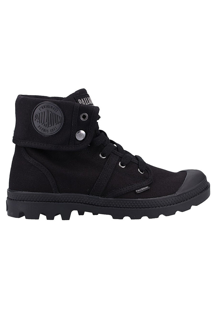 Palladium Stiefelette Canvas Schwarz