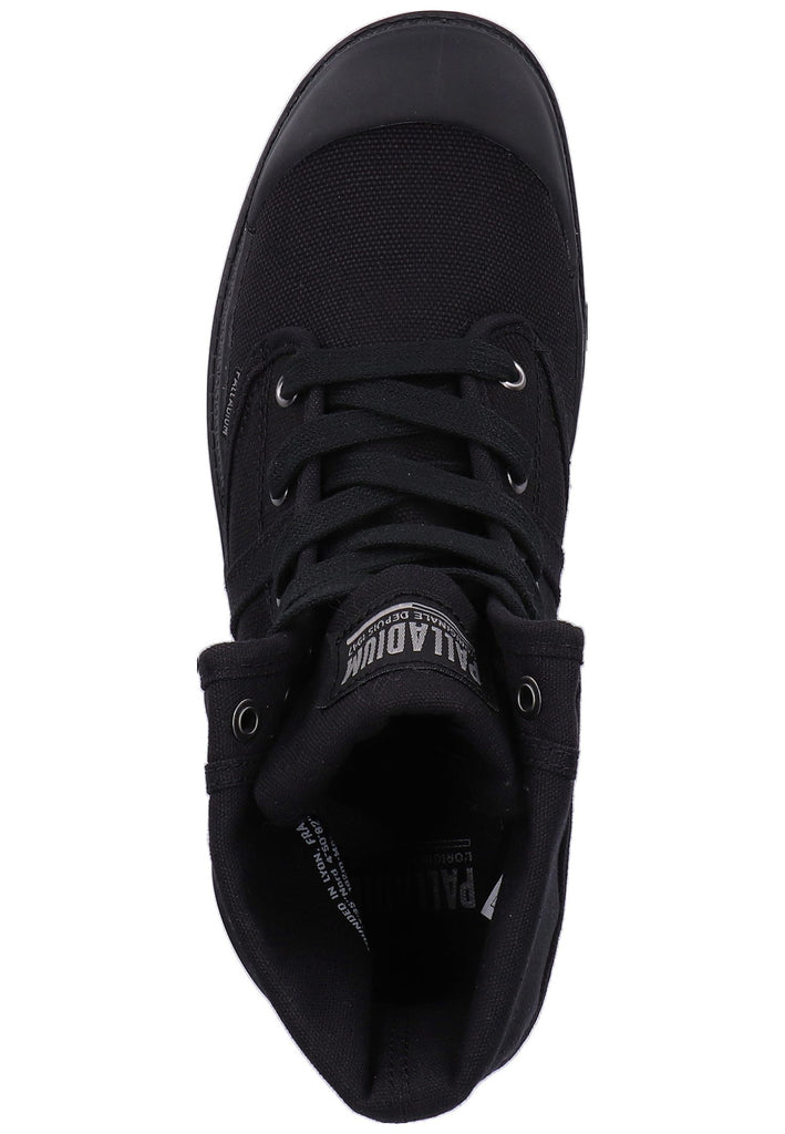 Palladium Stiefelette Canvas Schwarz