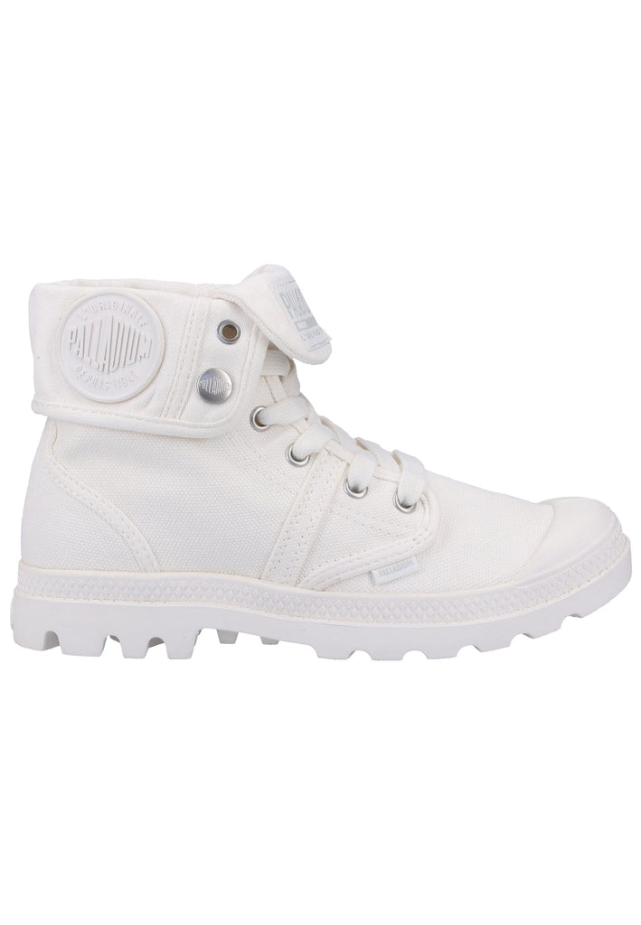 Palladium Stiefelette Canvas Weiß