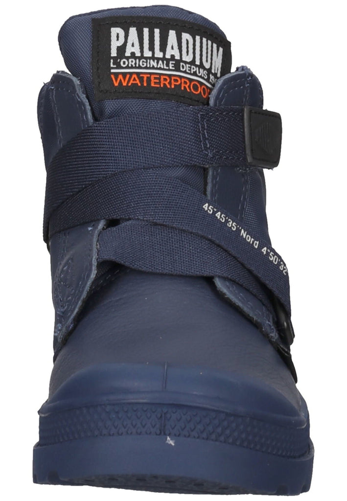Palladium Stiefelette Leder Blau
