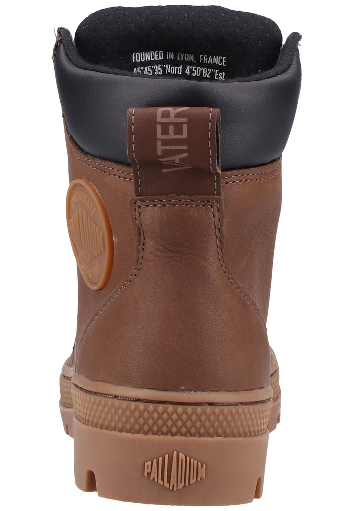 Palladium Stiefelette Leder Braun