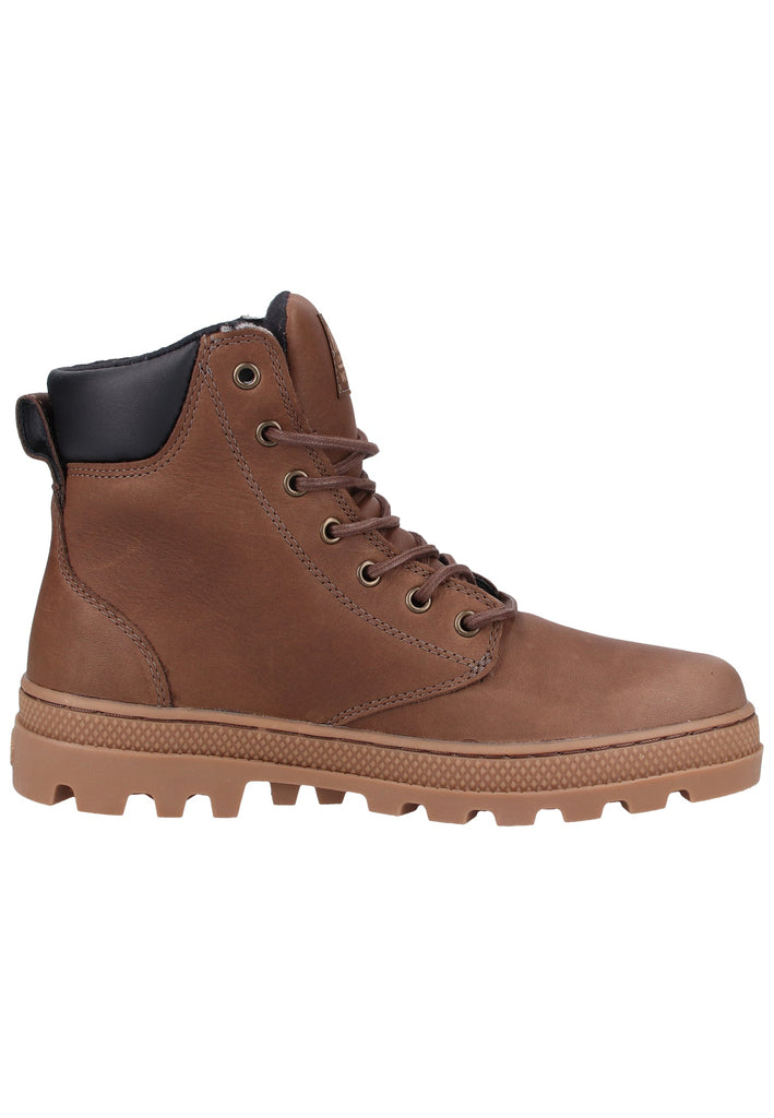 Palladium Stiefelette Leder Braun