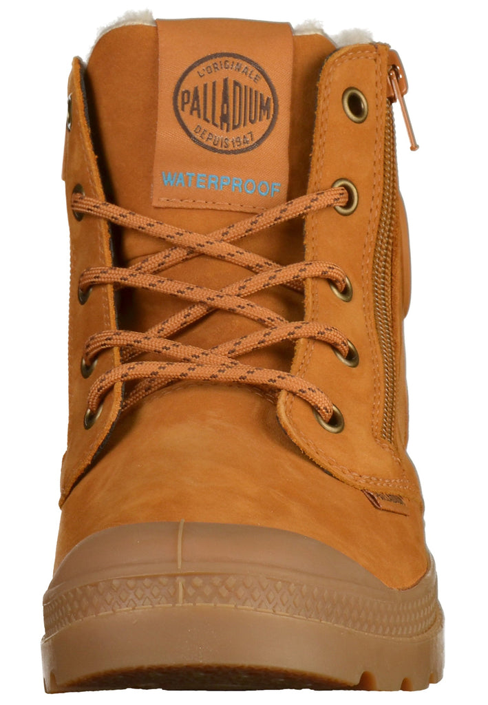 Palladium Stiefelette Leder Braun