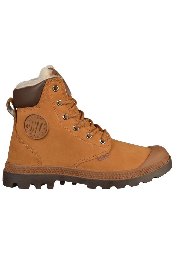 Palladium Stiefelette Leder Braun